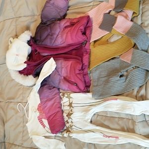 Girl winter bundle 3T (lot of 9 items)